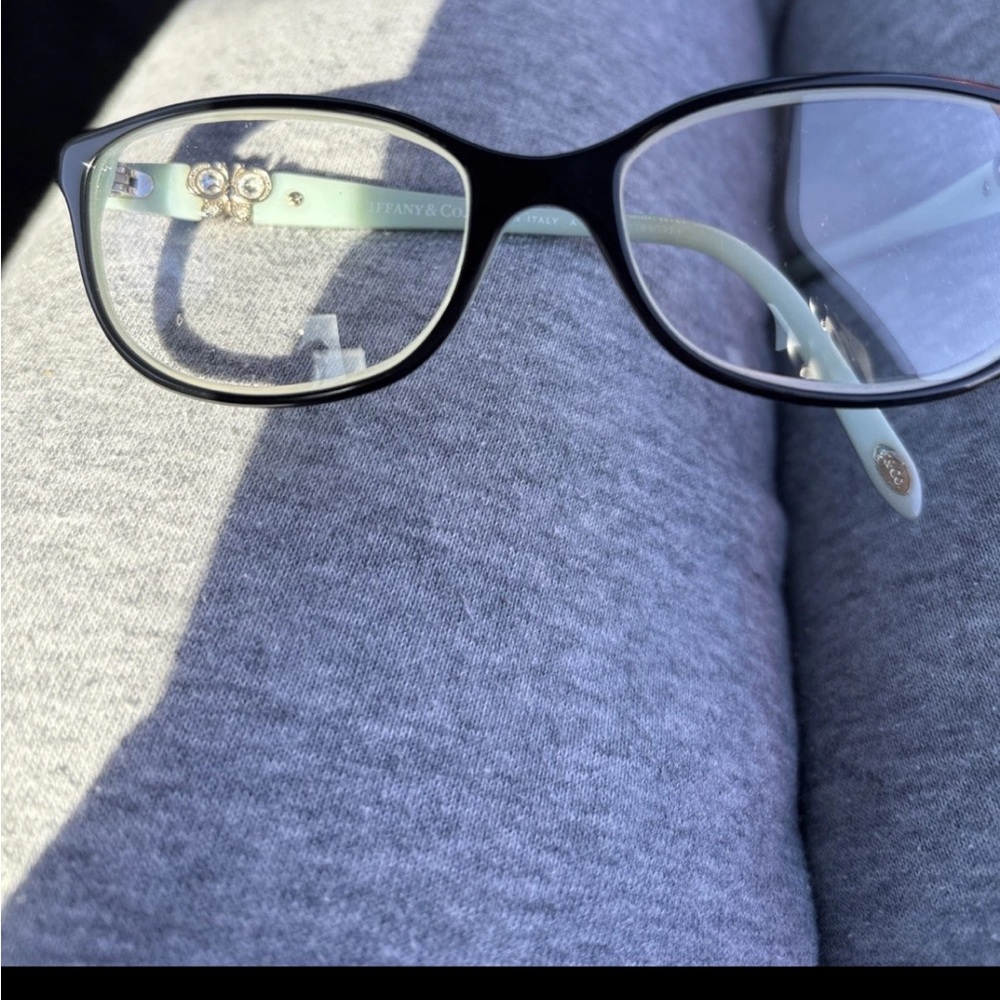 Tiffany & Co. Black and Silver Glasses